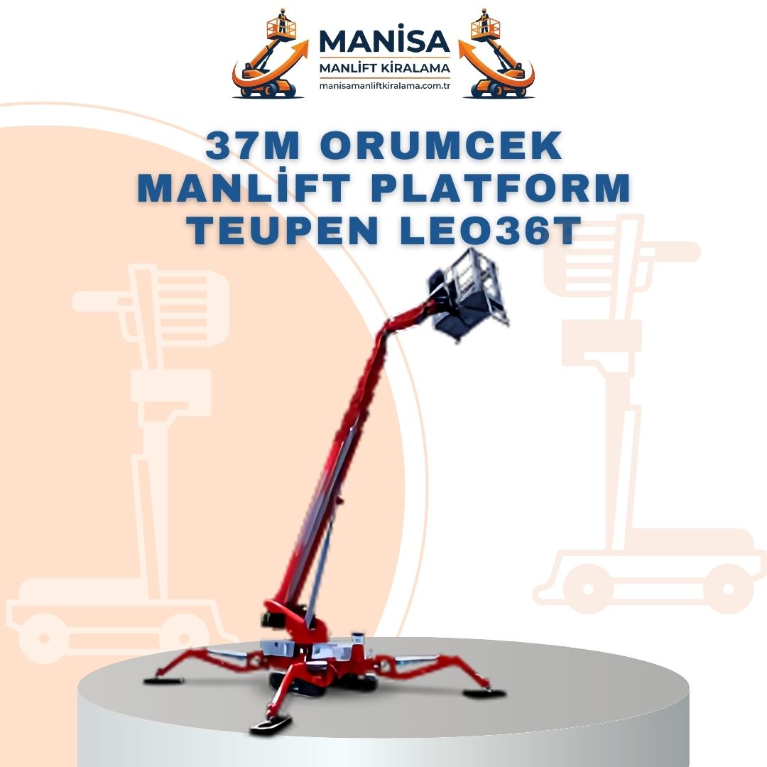 37m orumcek manlift platform teupen leo36t