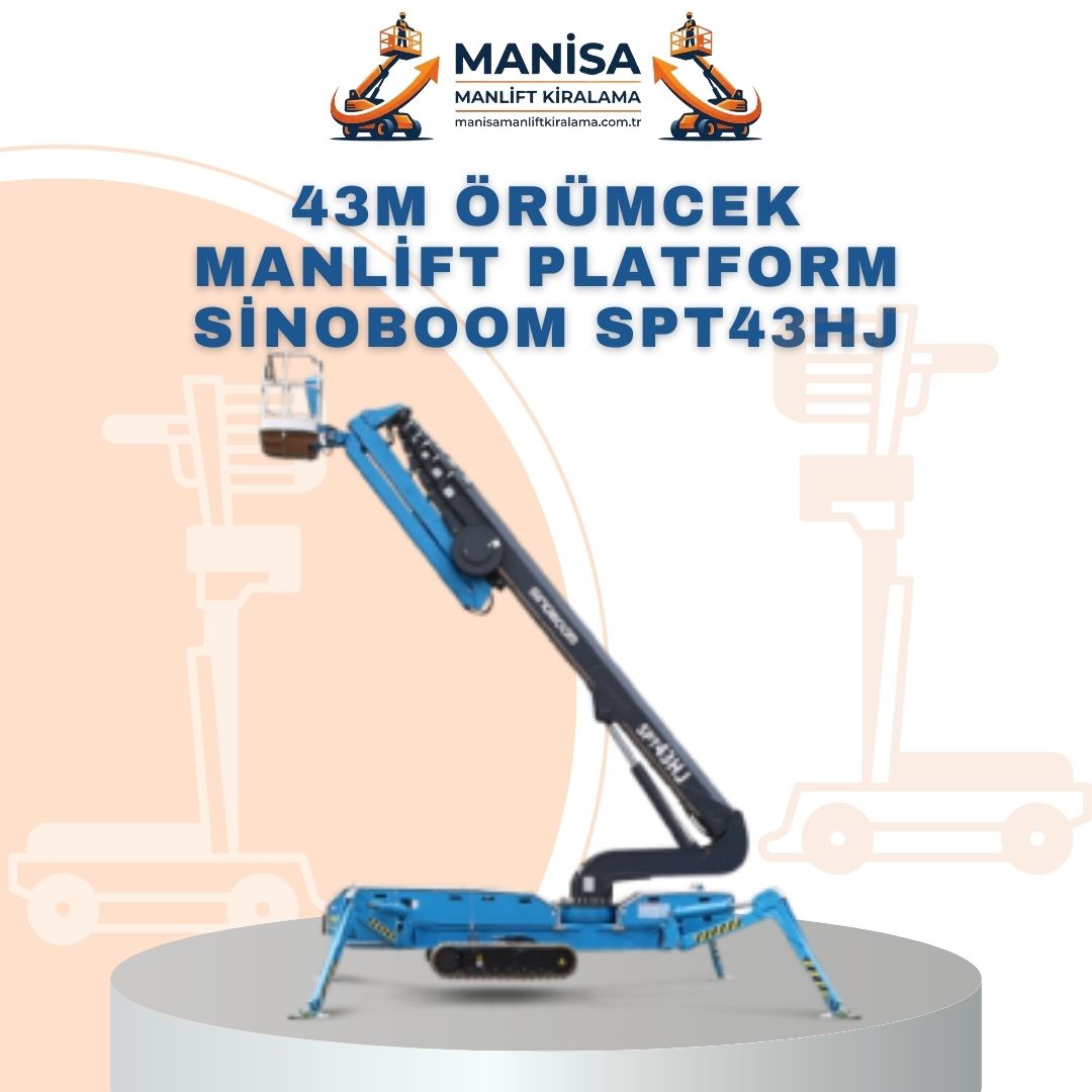 43m orumcek manlift platform sinoboom spt43hj 1