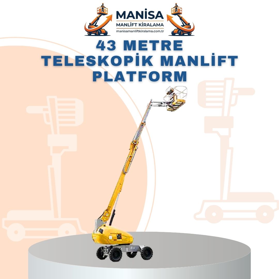 43m orumcek manlift platform sinoboom spt43hj