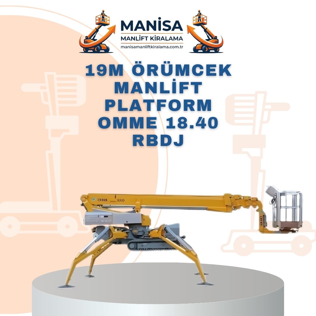 19m orumcek manlift platform omme 18.40 rbdj