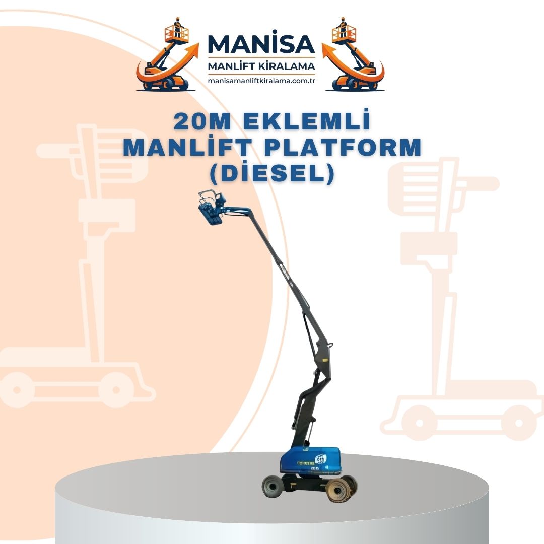 20m eklemli manlift platform diesel