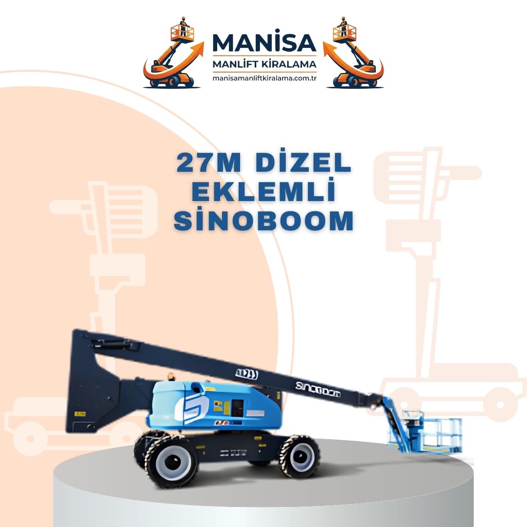 27m 4x4 dizel eklemli sinoboom