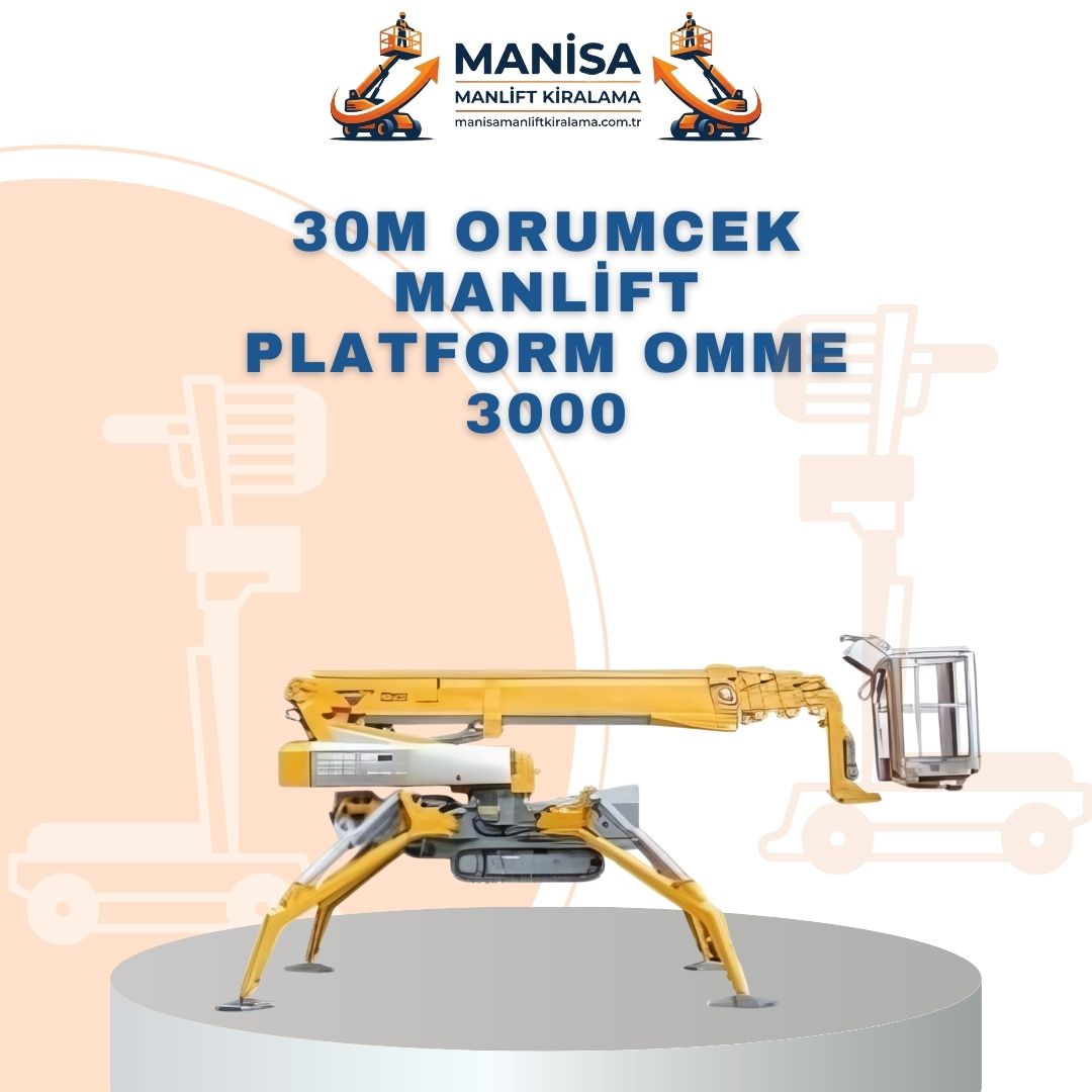 30m orumcek manlift platform omme 18.40 rbdj